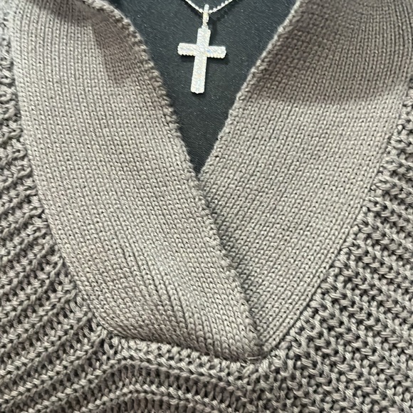 NWT Dark Cobblestone Sweater. - Picture 5 of 6